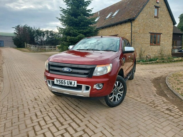Ford Ranger 2.2 Tdci Limited 1 Pickup Double Cab Du Red