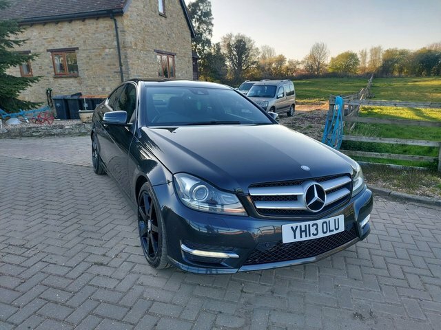 Mercedes-Benz C Class 2.1 C220 Cdi Blueefficiency Amg Sport Coupe Di YH13OLU Black #3