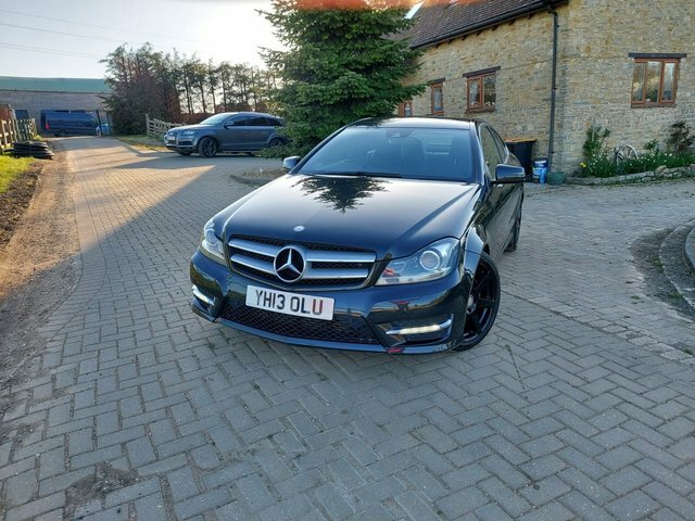 Mercedes-Benz C Class 2.1 C220 Cdi Blueefficiency Amg Sport Coupe Di Black