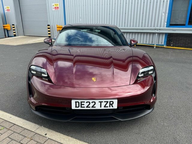 Porsche Taycan Performance Plus 93.4Kwh 4S Saloon Au DE22TZR Red #6