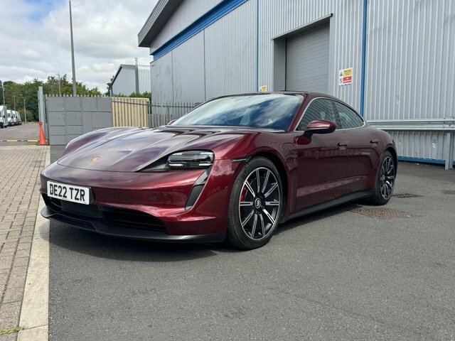 Porsche Taycan Performance Plus 93.4Kwh 4S Saloon Au DE22TZR Red #4
