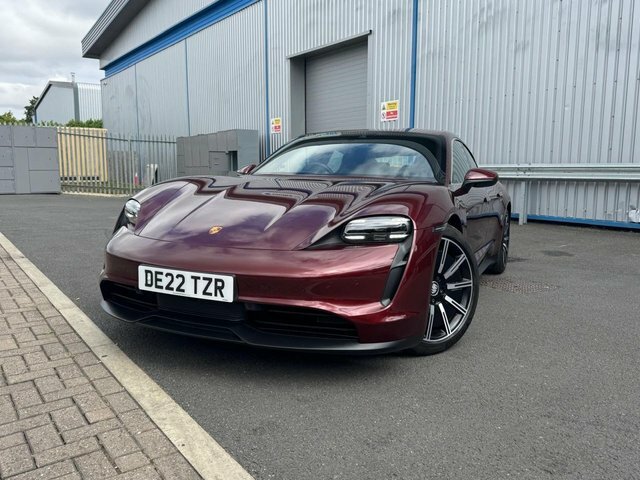 Porsche Taycan Performance Plus 93.4Kwh 4S Saloon Au Red