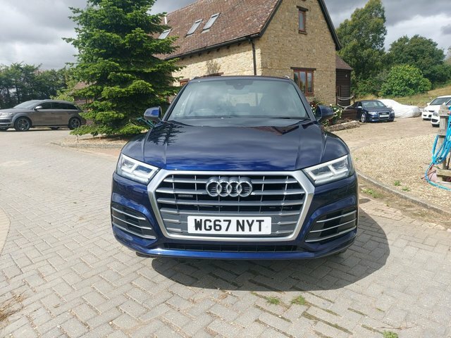 Audi Q5 2.0 Tfsi S Line Suv S Tronic Quattro Eu WG67NYT Blue #2