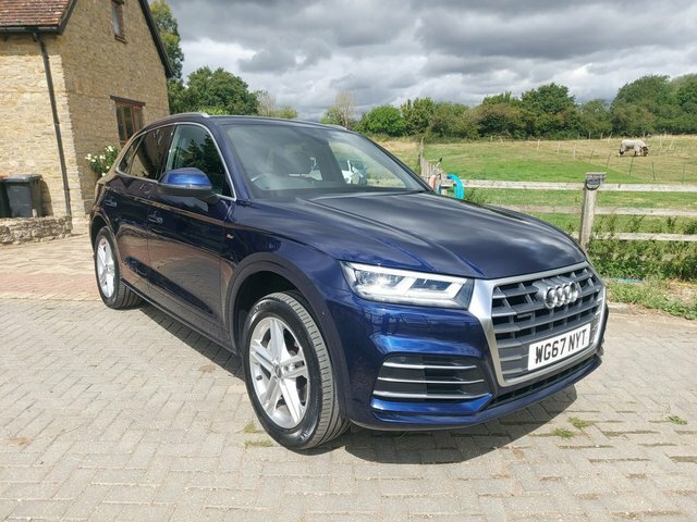 Audi Q5 2.0 Tfsi S Line Suv S Tronic Quattro Eu WG67NYT Blue #4