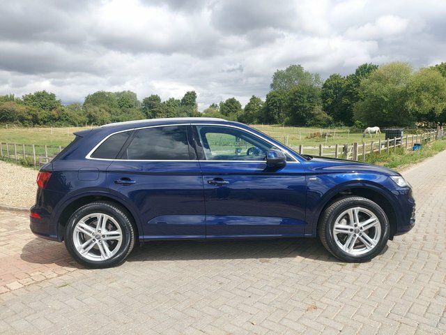 Audi Q5 2.0 Tfsi S Line Suv S Tronic Quattro Eu WG67NYT Blue #5