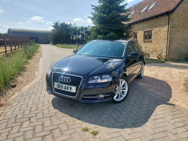 Audi A3 2.0 Tdi Sport Sportback S Tronic Euro 5 Black