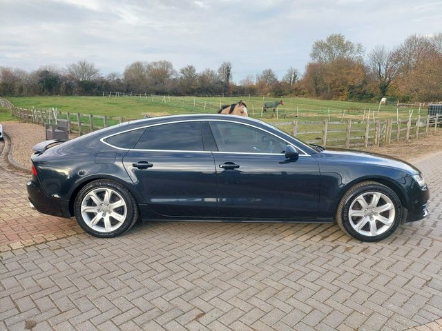 Audi A7 3.0 Tdi V6 Se Sportback S Tronic Quattr Blue #5