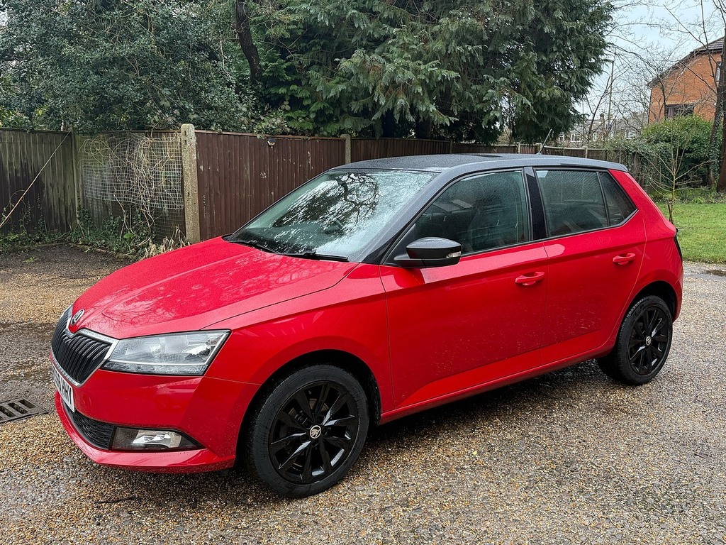 Skoda Fabia 1.0 Colour Edition Hatchback Eur RE68HHY Red #6