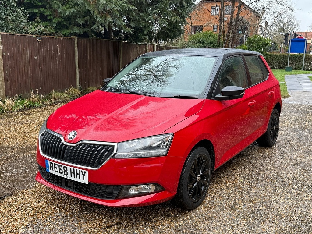 Skoda Fabia 1.0 Colour Edition Hatchback Eur RE68HHY Red #5