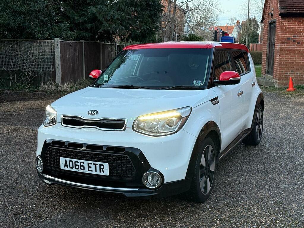 Kia Soul 1.6 Crdi Mixx Euro 6 White #5