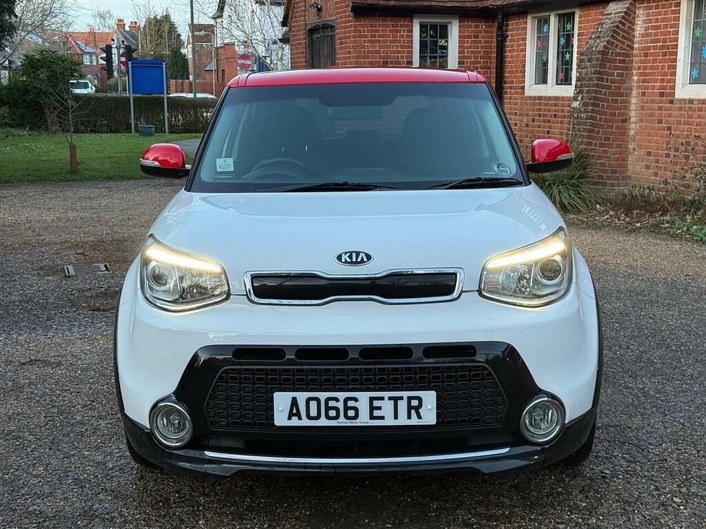 Kia Soul 1.6 Crdi Mixx Euro 6 White #4