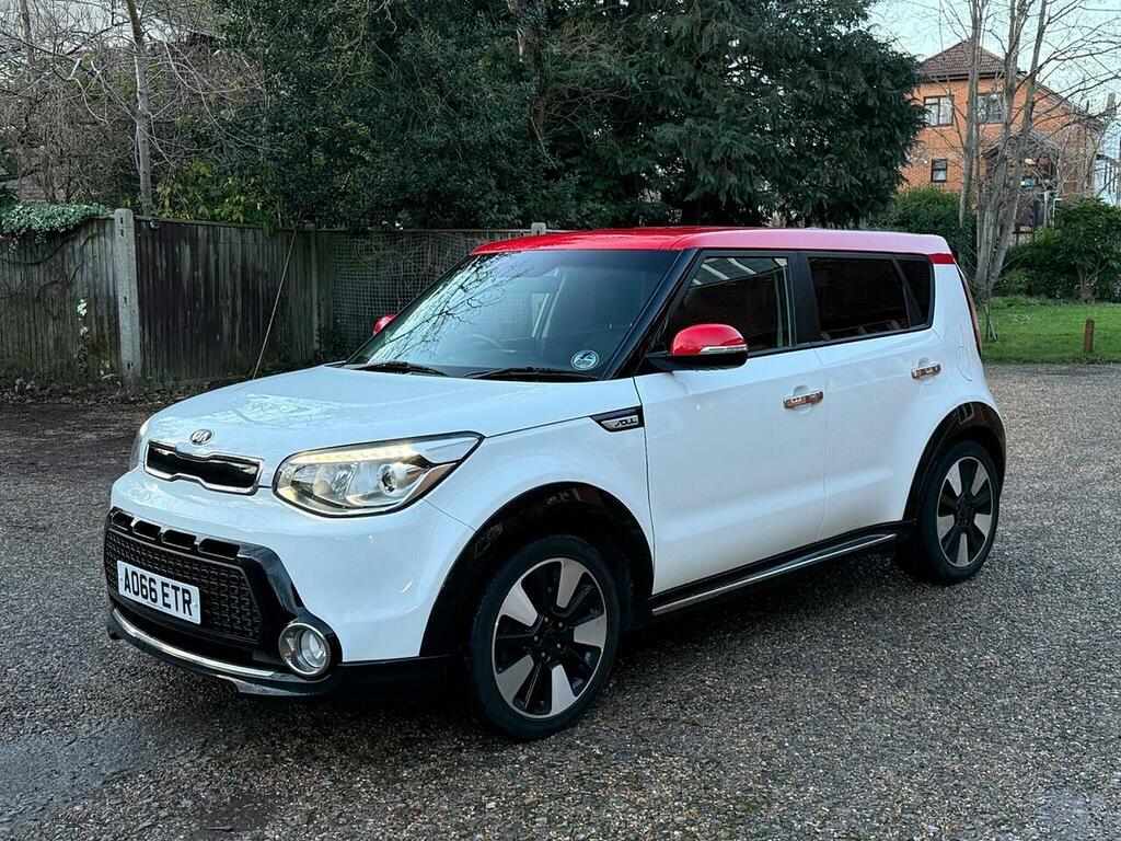 Kia Soul 1.6 Crdi Mixx Euro 6 White #6