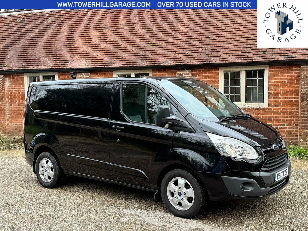 Ford Transit Custom 2.0 Tdci 270 Limited Panel Van L Black