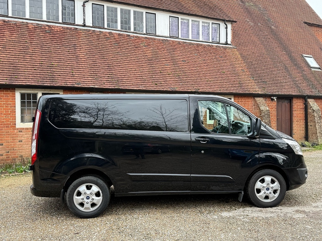 Ford Transit Custom 2.0 Tdci 270 Limited Panel Van L RE17KZZ Black #4
