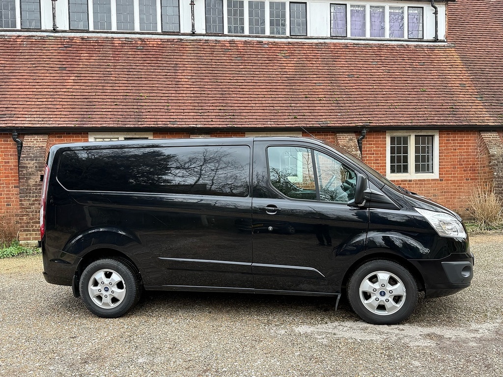 Ford Transit Custom 2.0 Tdci 270 Limited Panel Van L RE17KZZ Black #3