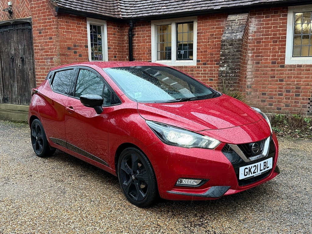 Nissan Micra 1.0 Ig-t N-sport Hatchback Euro GK21LBL Red #2