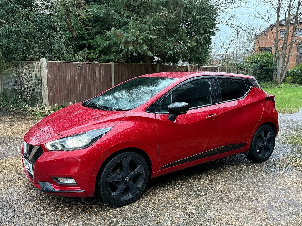 Nissan Micra 1.0 Ig-t N-sport Hatchback Euro GK21LBL Red #6