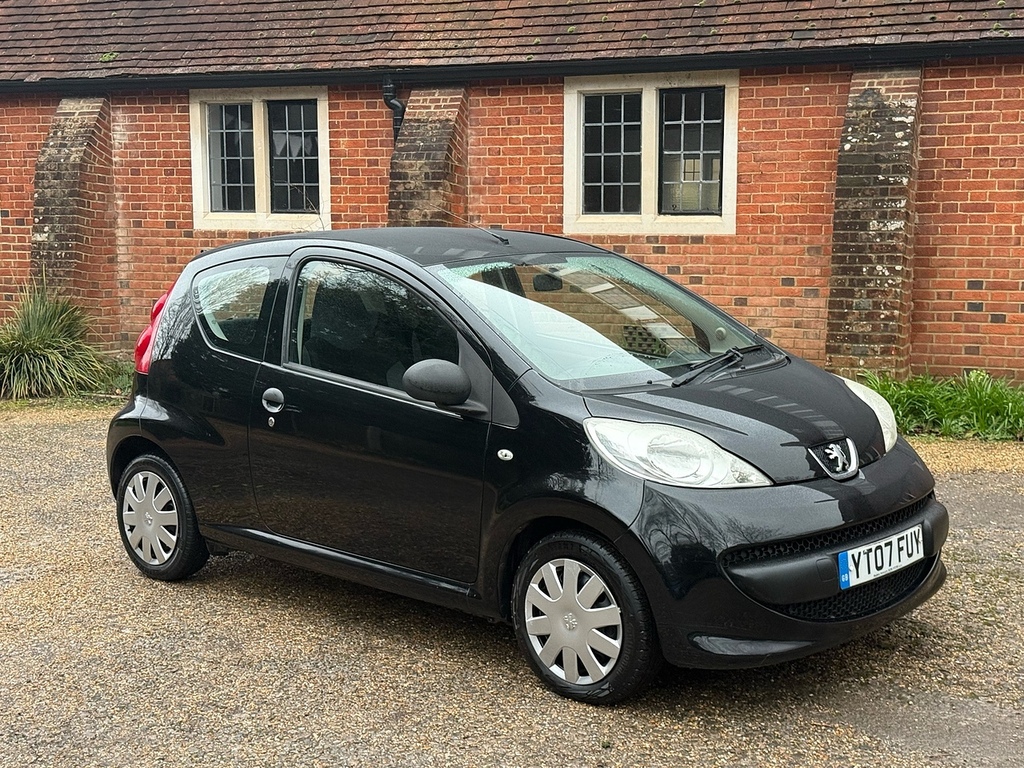 Peugeot 107 1.0 12V Urban Lite Hatchback Eur Black #2