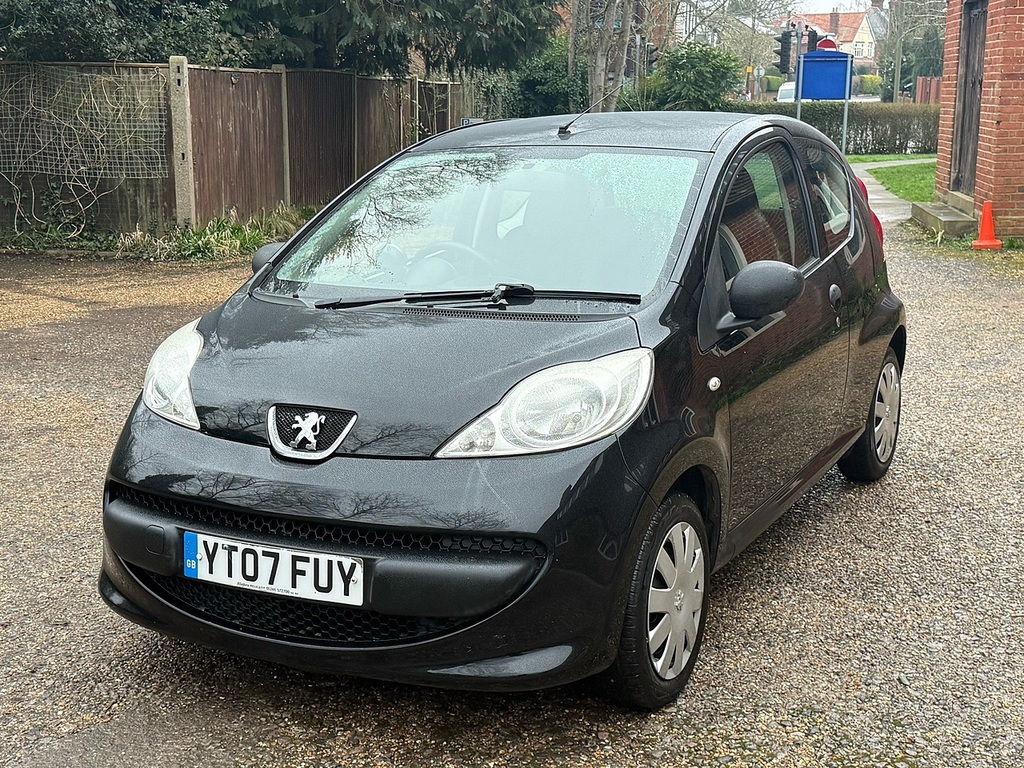 Peugeot 107 1.0 12V Urban Lite Hatchback Eur Black #5