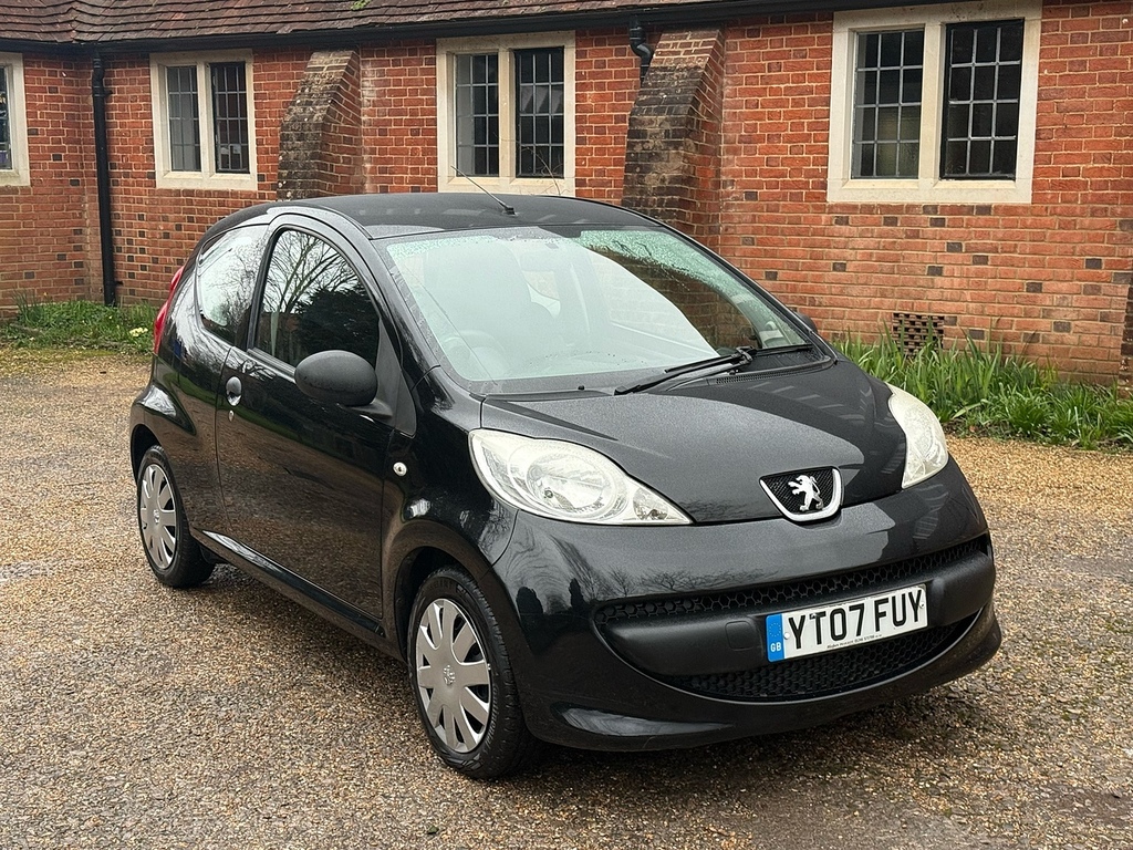 Peugeot 107 1.0 12V Urban Lite Hatchback Eur Black #3