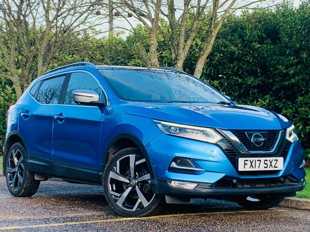 Nissan Qashqai 1.5 Dci Tekna Euro 6 Ss FX17SXZ Blue #3