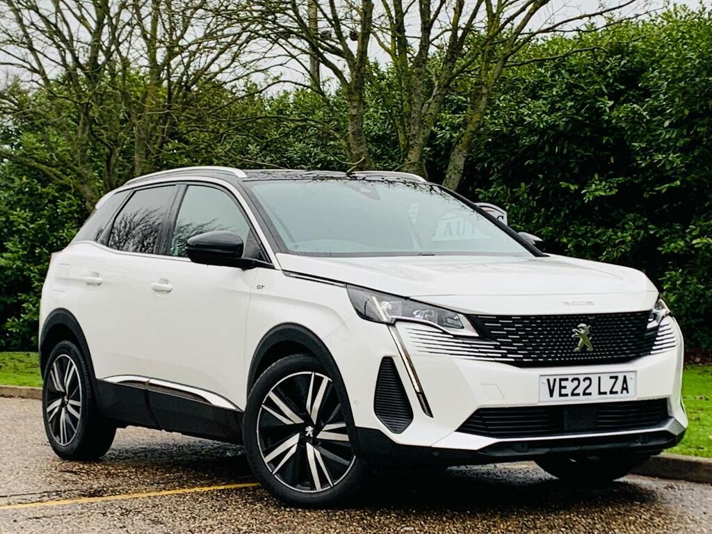 Peugeot 3008 1.5 Bluehdi Gt Premium Eat Euro 6 Ss VE22LZA White #3