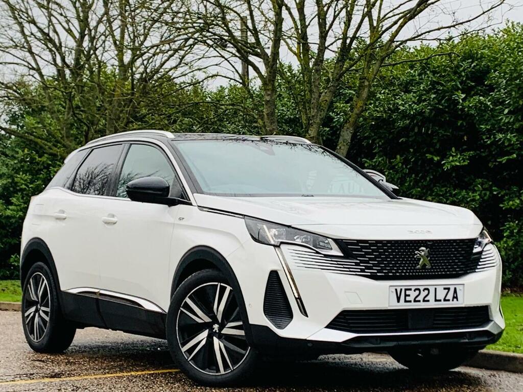 Peugeot 3008 1.5 Bluehdi Gt Premium Eat Euro 6 Ss White