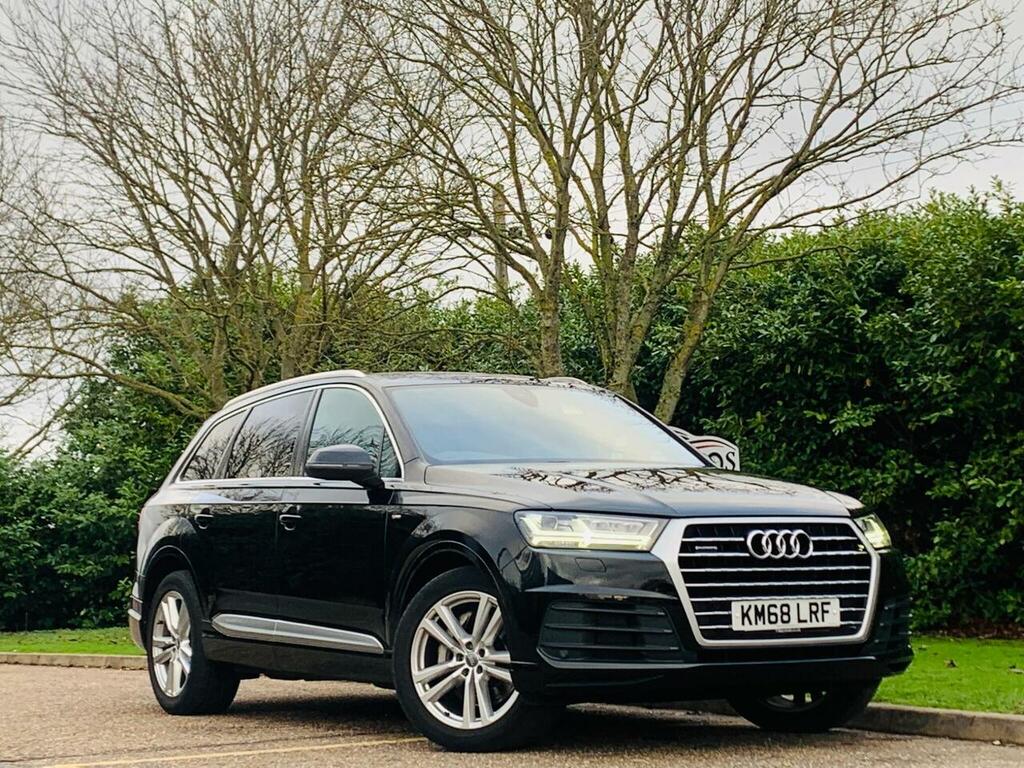 Audi Q7 3.0 Tdi V6 45 S Line Tiptronic Quattro Euro 6 Ss Black
