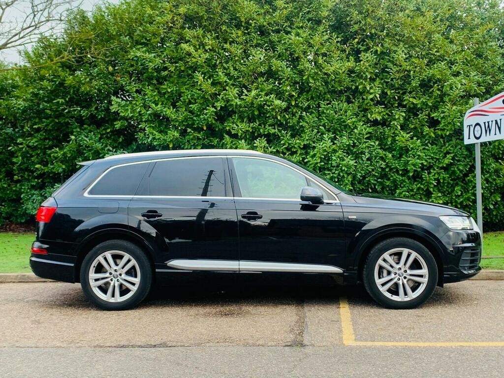 Audi Q7 3.0 Tdi V6 45 S Line Tiptronic Quattro Euro 6 Ss KM68LRF Black #5