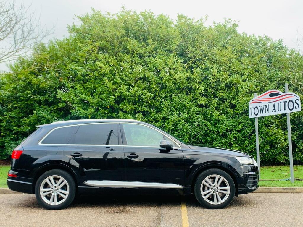 Audi Q7 3.0 Tdi V6 45 S Line Tiptronic Quattro Euro 6 Ss KM68LRF Black #6