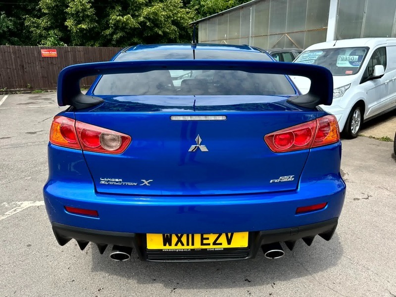 Mitsubishi Lancer Evolution X Gsr Sst Blue #3