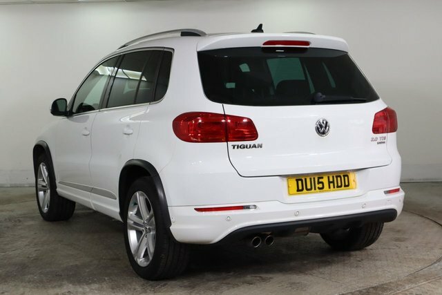 Volkswagen Tiguan 2.0 Tdi Bluemotion Tech R-line Suv Dsg DU15HDD White #6