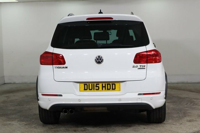 Volkswagen Tiguan 2.0 Tdi Bluemotion Tech R-line Suv Dsg DU15HDD White #5