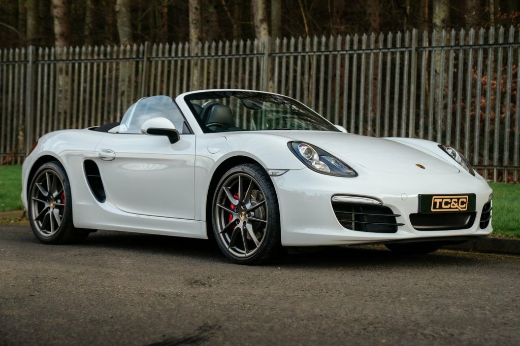 Porsche Boxster 3.4L 981 S White #6