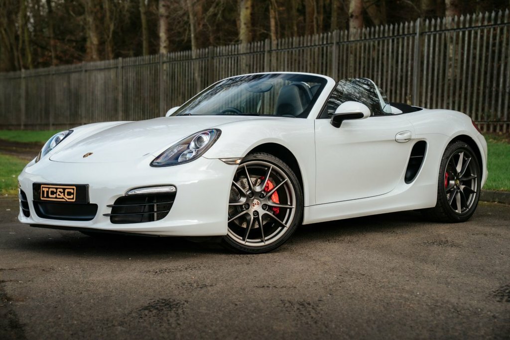 Porsche Boxster 3.4L 981 S White