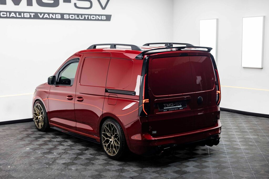 Volkswagen Caddy 2.0 Tdi Caddy Commerce Pro Panel Van Ds Red #5