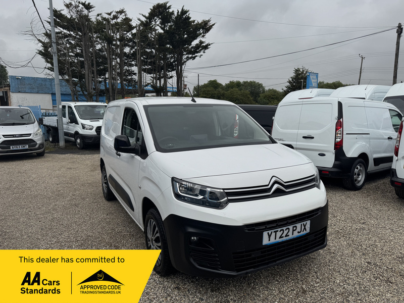 Citroen Berlingo 1000 Enterprise Pro Bluehdi White