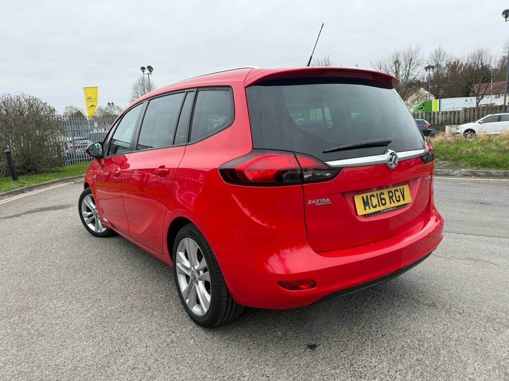 Vauxhall Zafira Tourer 1.4L Sri Red #6