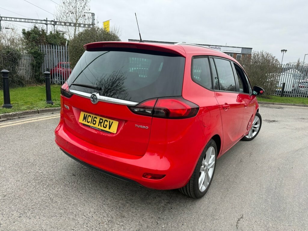 Vauxhall Zafira Tourer 1.4L Sri Red #3
