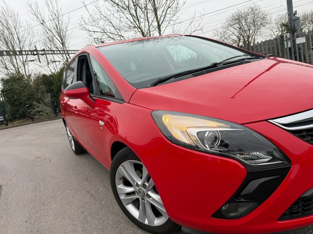 Vauxhall Zafira Tourer 1.4L Sri Red #5