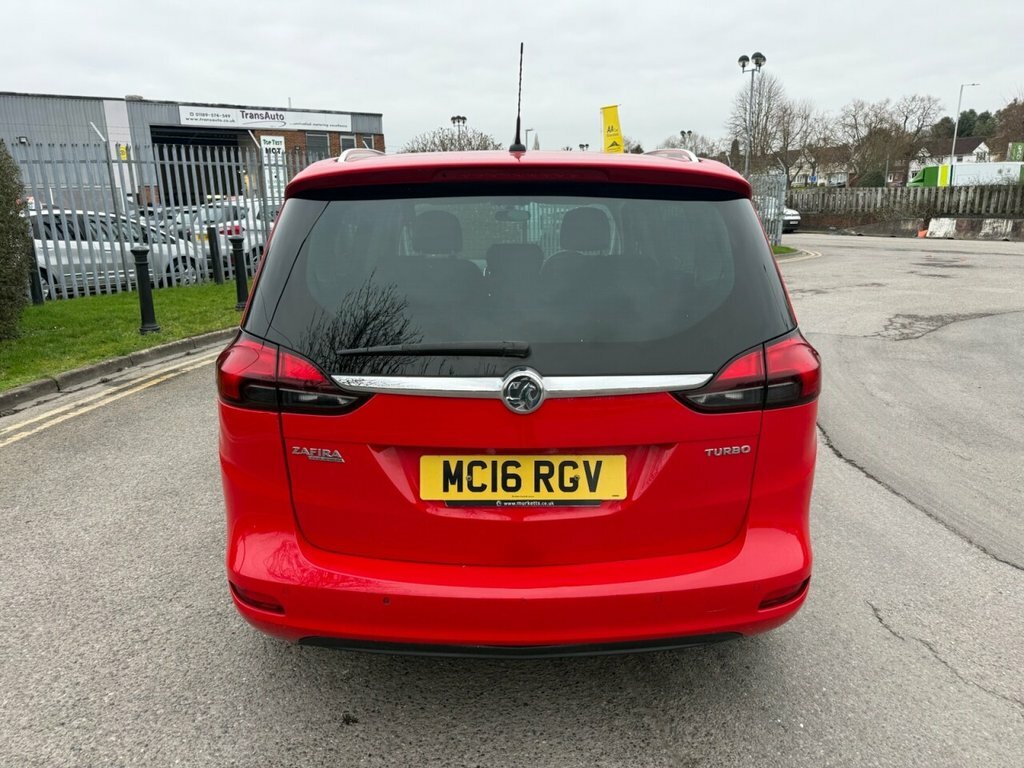 Vauxhall Zafira Tourer 1.4L Sri Red #2