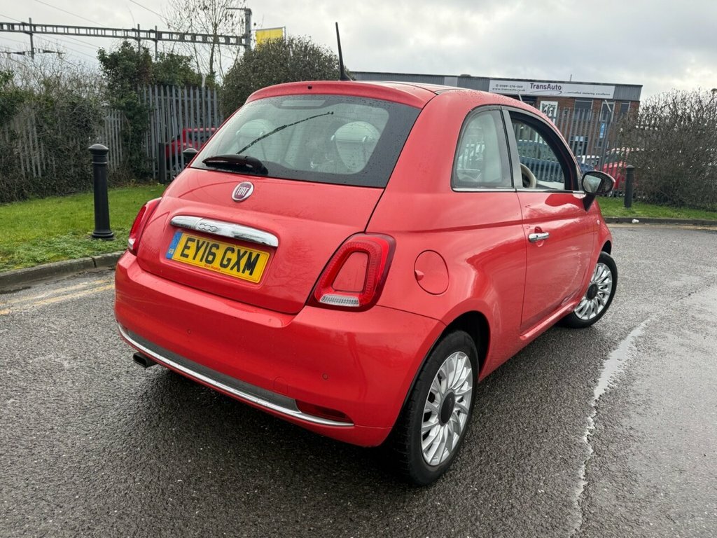 Fiat 500 1.2L Lounge EY16GXM Pink #3