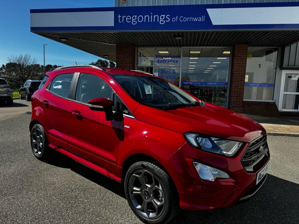 Ford Ecosport Suv Red