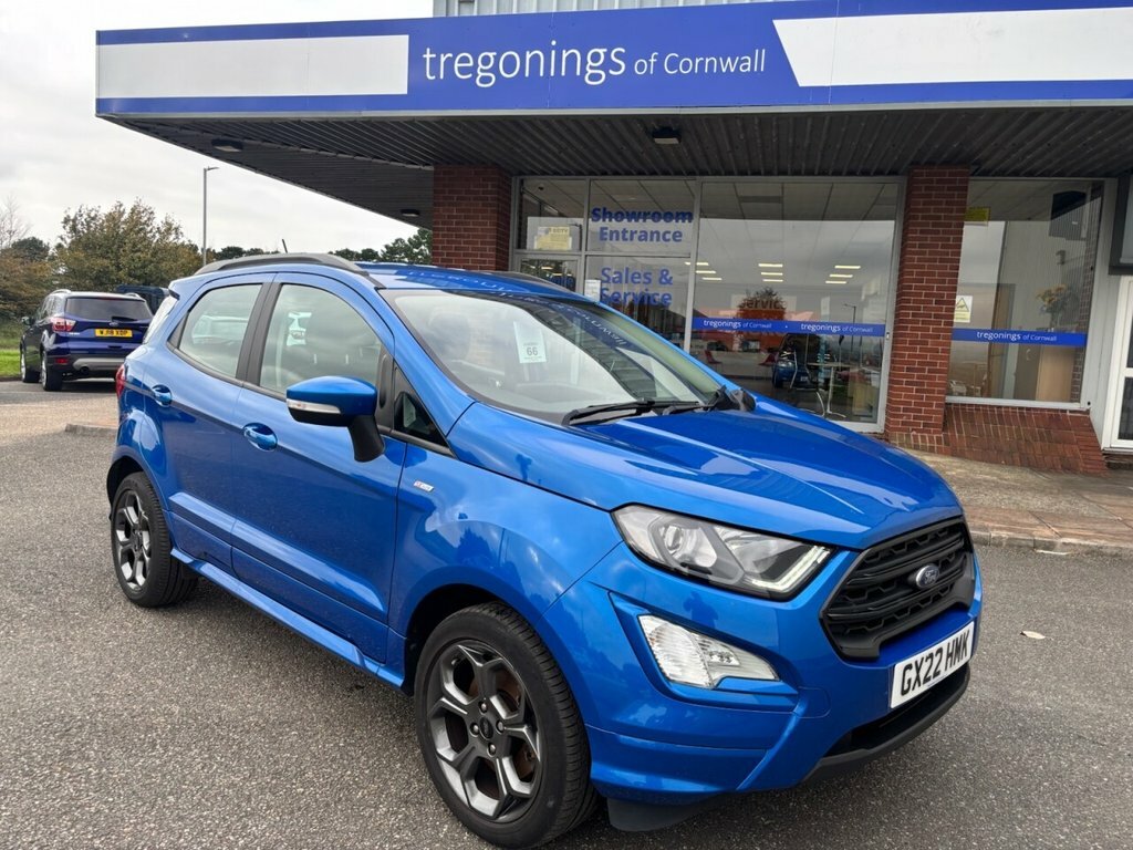 Ford Ecosport Suv Blue