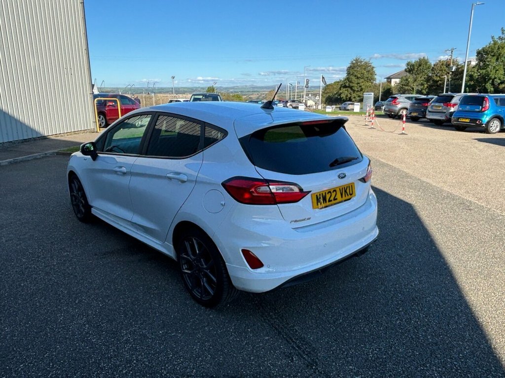 Ford Fiesta Hatchback MW22VKU White #2