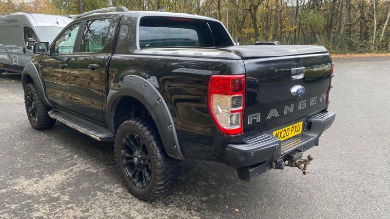 Ford Ranger Pick Up Double Cab Wildtrak 2.0 Ecoblue 213 - MX20PXU Black #4