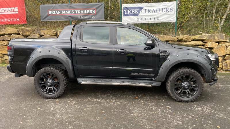 Ford Ranger Pick Up Double Cab Wildtrak 2.0 Ecoblue 213 - MX20PXU Black #2