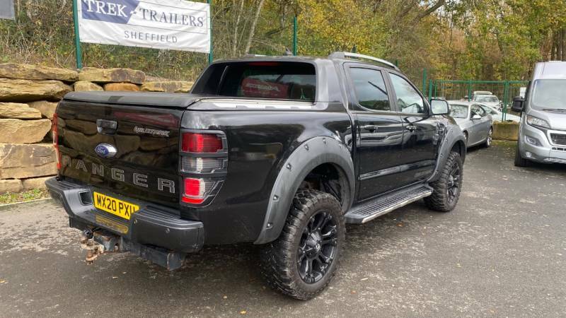 Ford Ranger Pick Up Double Cab Wildtrak 2.0 Ecoblue 213 - MX20PXU Black #3