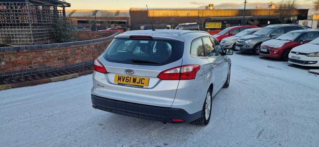 Ford Focus 1.6 Zetec Estate MV61WJC Silver #6