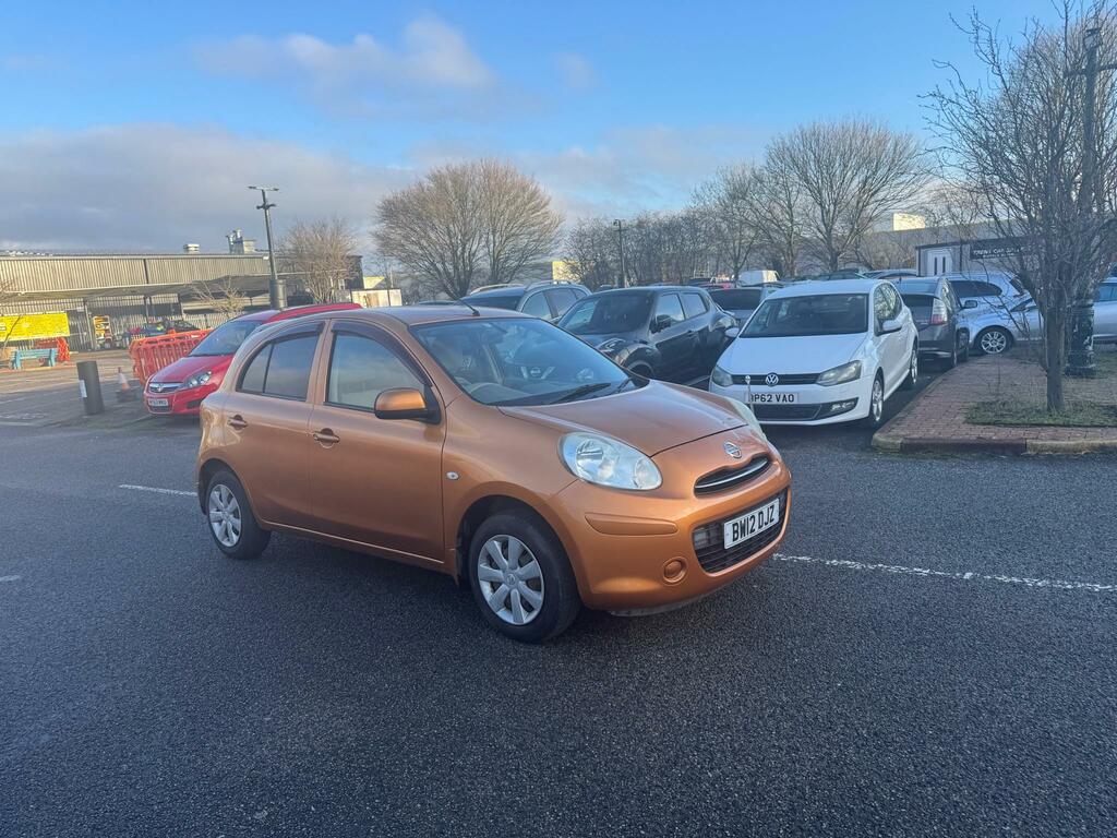 Nissan Micra 1.2 Hatchback BW12DJZ Orange #5